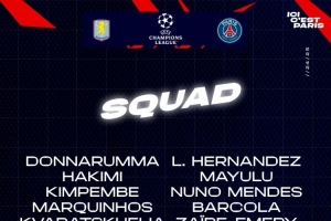 开云体育官网-巴黎客战维拉大名单：登贝莱、杜埃、K77在列，马尔基尼奥斯回归